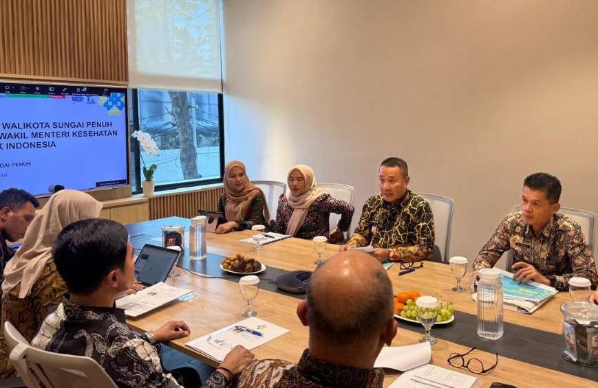 Wako Alfin Perjuangkan Dukungan Fasilitas Kesehatan Kota Sungai Penuh