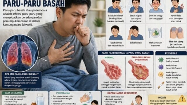 gejala paru paru basah tanda, penyebab, dan cara mengatasi pneumonia sejak dini