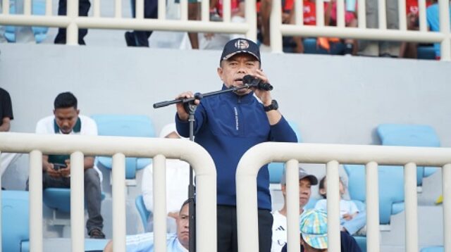 gubernur al haris dukung liga 4 digelar di stadion swarna bhumi, persebri wakili jambi ke tingkat nasional