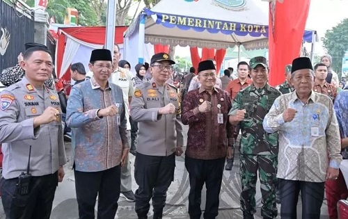 harga sembako ditekan jelang idul fitri, wali kota maulana puji langkah polri