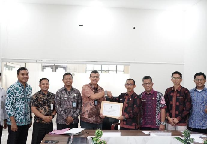 kemenkum jambi harmonisasi ranperda penyertaan modal bank jambi merangin