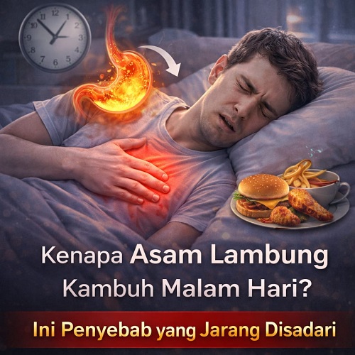 kenapa asam lambung sering kambuh di malam hari ini penyebab yang jarang disadari