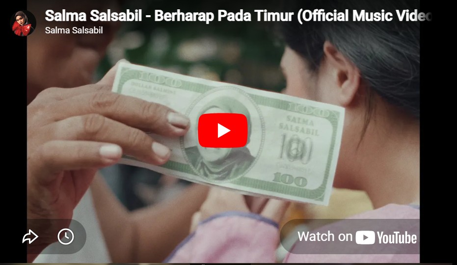 lagu berharap pada timur salsa salsabil.