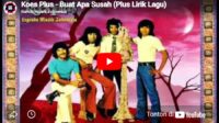 lagu buat apa susah koes plus.