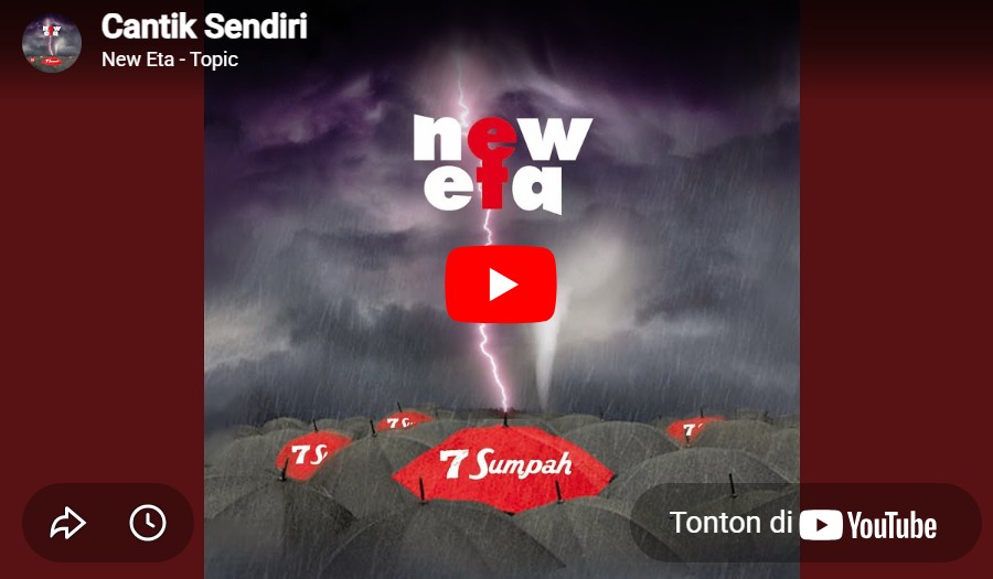 lagu cantik sendiri new eta.