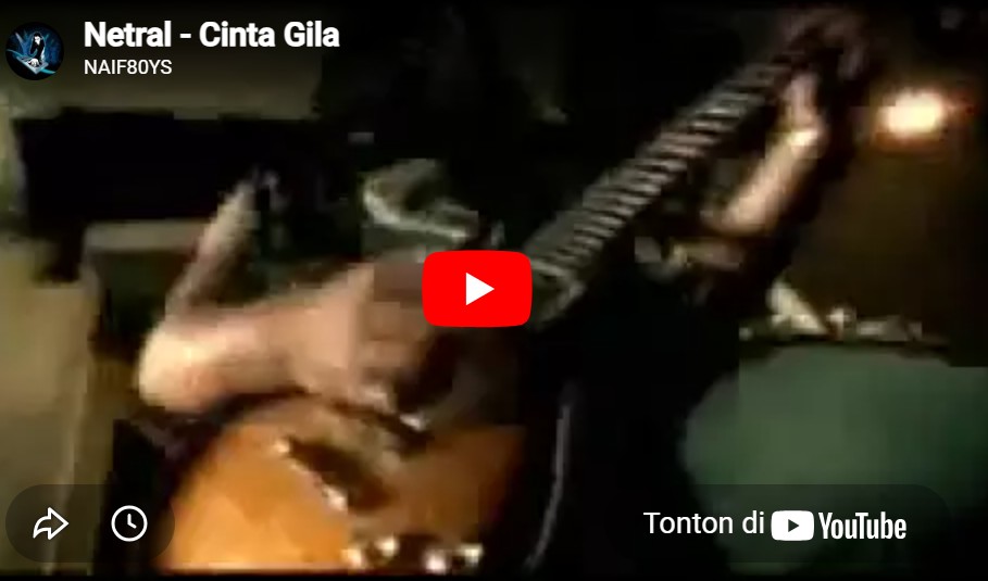 lagu cinta gila netral.