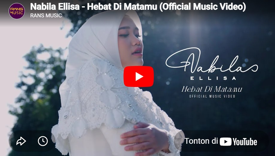 lagu hebat di matamu nabila ellisa.
