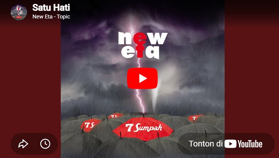 lagu satu hati new eta.