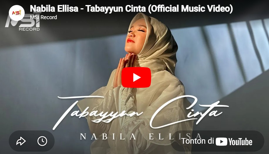 lagu tabayyun cinta nabila ellisa.