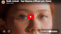 lagu tapi diterima nadin amizah.