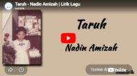 lagu taruh nadin amizah.