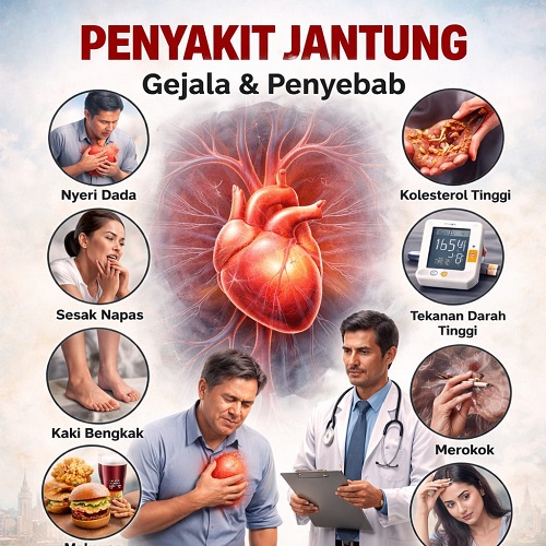 penyakit jantung gejala awal yang sering diabaikan dan penyebabnya