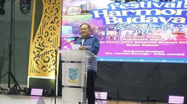 puncak festival harmoni budayo, wali kota jambi budaya melayu tak boleh punah!