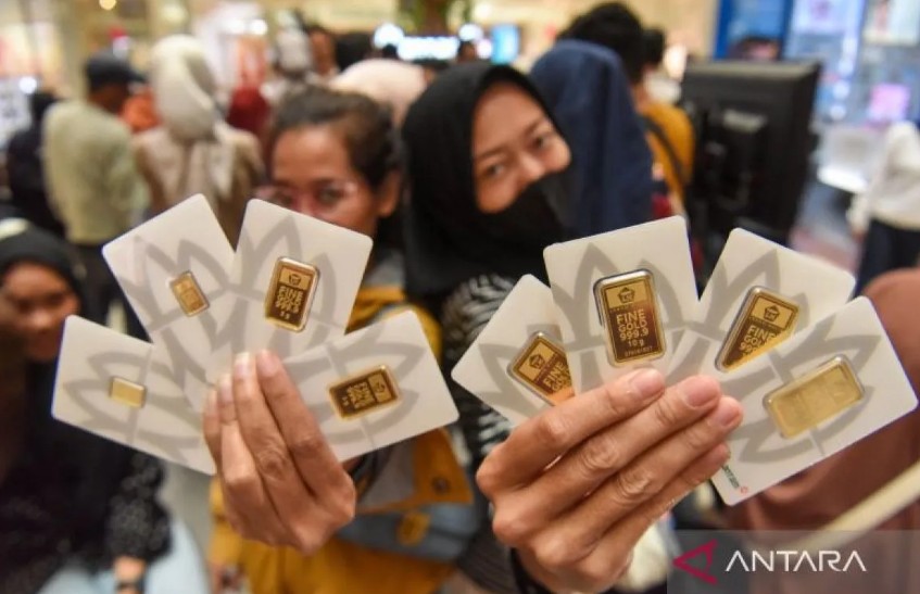 Harga Emas Antam Anjlok Rp42.000 Jadi Rp2.818 Juta Per Gram Harga Emas Antam Anjlok Rp42.000 Jadi Rp2.818 Juta Per Gram
