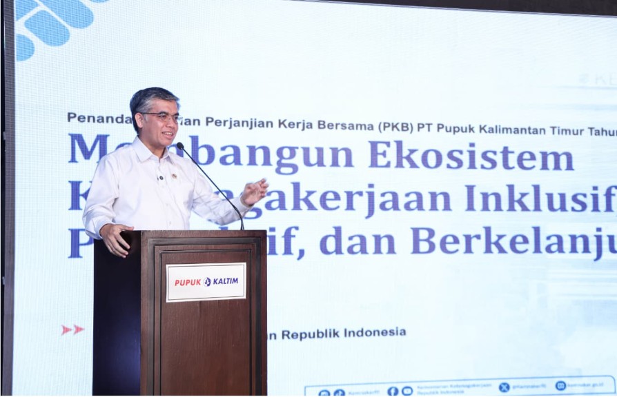 Pemanfaatan AI di Indonesia Masih Rendah, Menaker: Pekerja Harus Siap Hadapi Perkembangan Teknologi