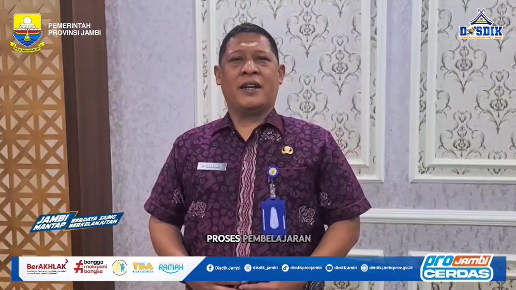 Tolak IRET, Plt Kadisdikbud Provinsi Jambi Ajak Sekolah Ciptakan Lingkungan Aman dan Beradab