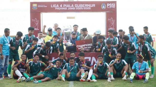 Gubernur Al Haris Dukung Liga 4 Digelar di Stadion Swarna Bhumi, Persebri Wakili Jambi ke Tingkat Nasional