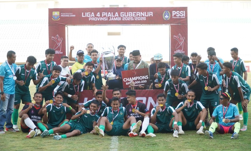 Gubernur Al Haris Dukung Liga 4 Digelar di Stadion Swarna Bhumi, Persebri Wakili Jambi ke Tingkat Nasional