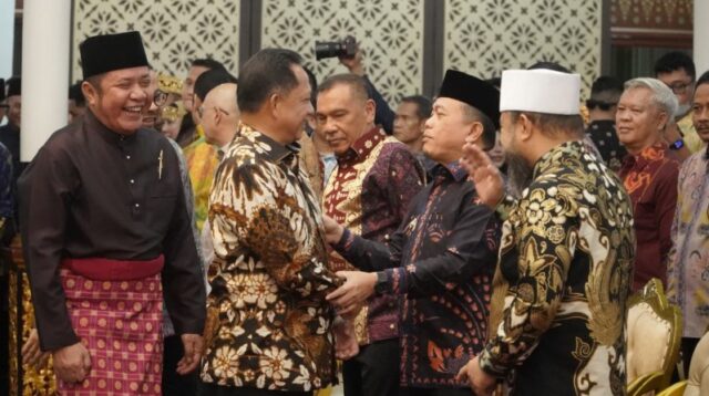 Gubernur Al Haris di Halal Bihalal Sumbagsel: Kita Harus Saling Bantu Bangun Daerah