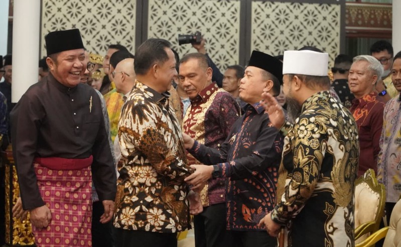 Gubernur Al Haris di Halal Bihalal Sumbagsel: Kita Harus Saling Bantu Bangun Daerah