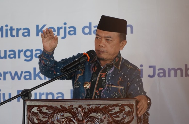 Memasuki Masa Pensiun, Gubernur Al Haris Apresiasi Kinerja Kepala BKKBN Provinsi Jambi Putut Riyatno