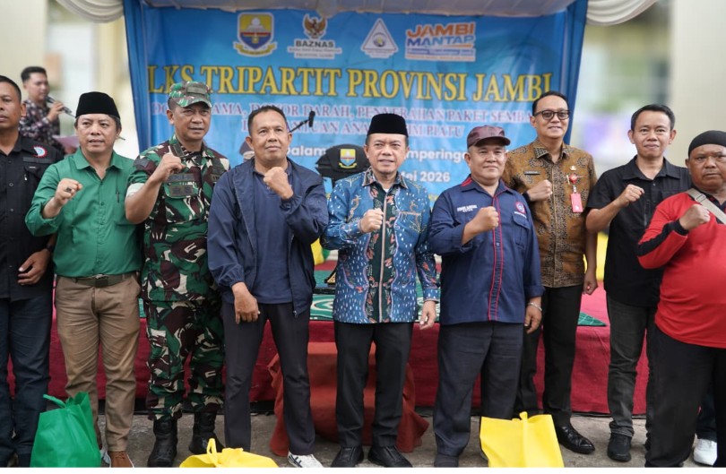 Gubernur Al Haris: Pengusaha dan Pekerja, Satu Kesatuan yang Tak Bisa Dipisahkan