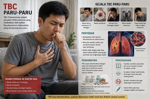 tbc paru paru gejala, penyebab, dan cara mengobati tuberkulosis secara tuntas