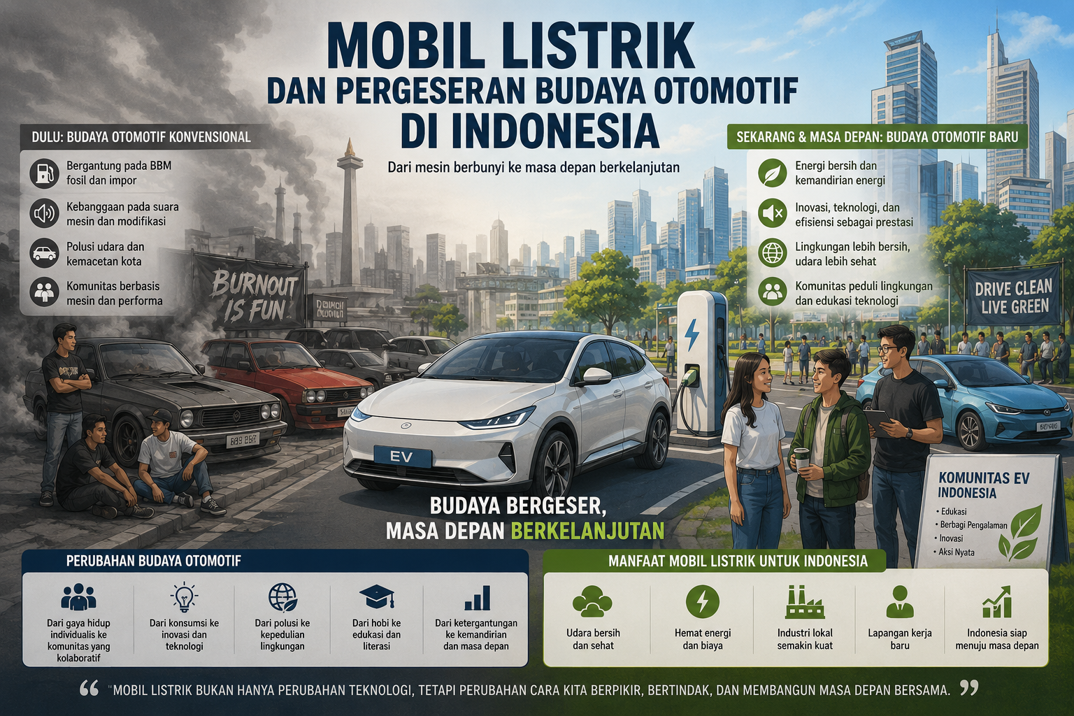 Budaya Otomotif dan Transformasi Kendaraan Listrik Budaya Otomotif dan Transformasi Kendaraan Listrik