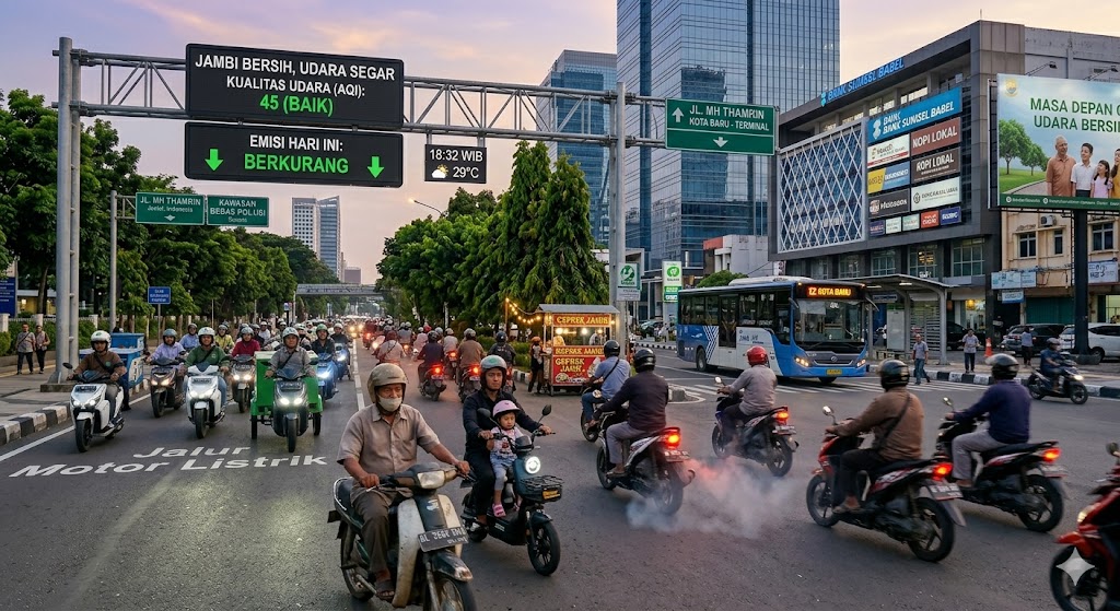 Motor Listrik Membentuk Cara Baru Masyarakat Bergerak