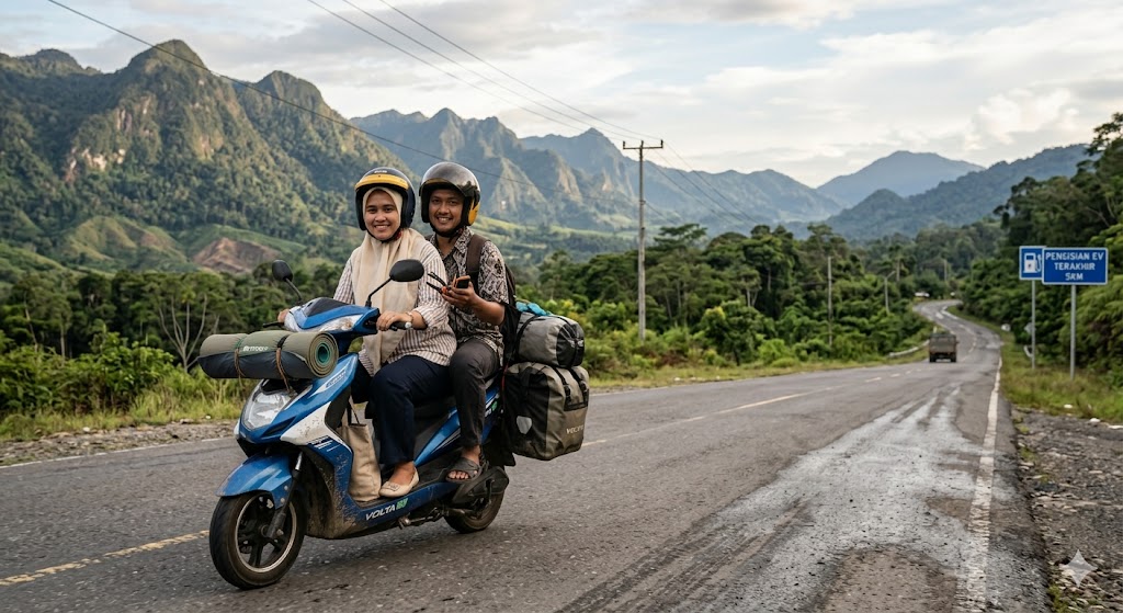 Motor Listrik Dipakai Jarak Jauh Motor Listrik Dipakai Jarak Jauh