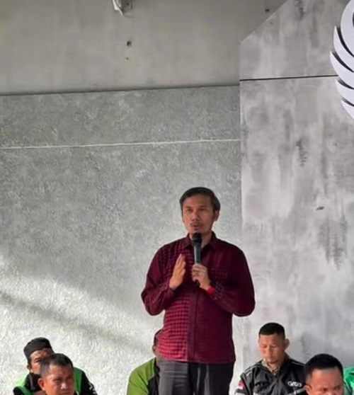 bersama ojol jambi, edi purwanto potongan aplikasi diturunkan jadi 8 persen