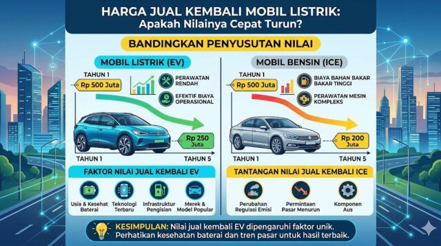 Nilai Resale Mobil Listrik di Indonesia