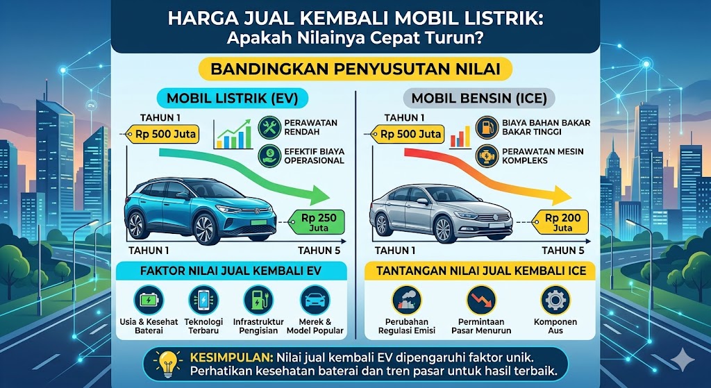 Nilai Resale Mobil Listrik di Indonesia Nilai Resale Mobil Listrik di Indonesia
