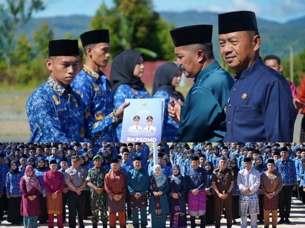Bupati Monadi Serahkan SK 334 PNS Lingkup Pemkab Kerinci
