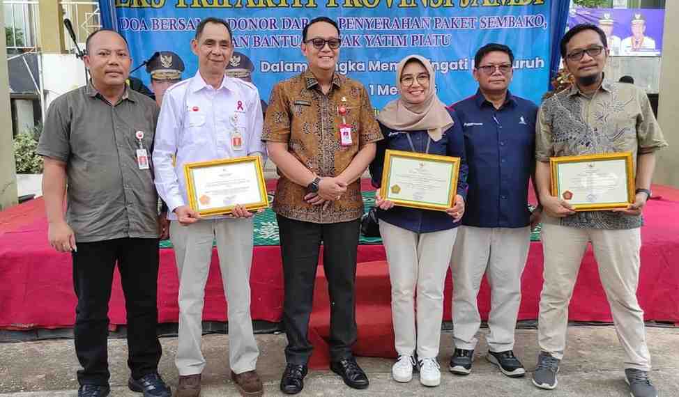 Penghargaan tersebut ditandatangani langsung oleh Menteri Tenaga Kerja Yassierli dan diserahkan oleh Gubernur Jambi Al Haris kepada PetroChina.
