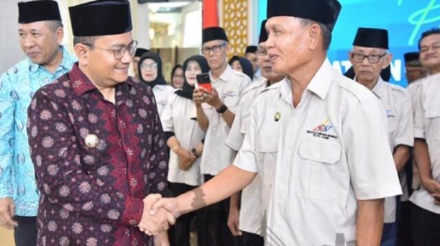 kukuhkan pengurus ppi kota jambi 2025 2030, maulana pensiunan adalah motor penggerak pembangunan