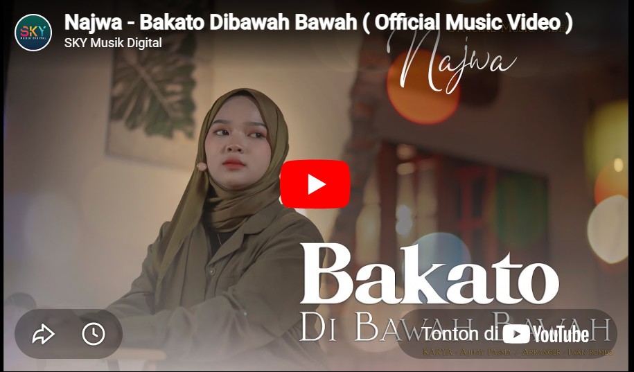 lagu bakato dibawah bawah najwa. lagu bakato dibawah bawah najwa.