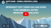 lagu kembali bercinta saffe band.
