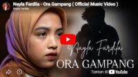 lagu ora gampang nayla fardila.