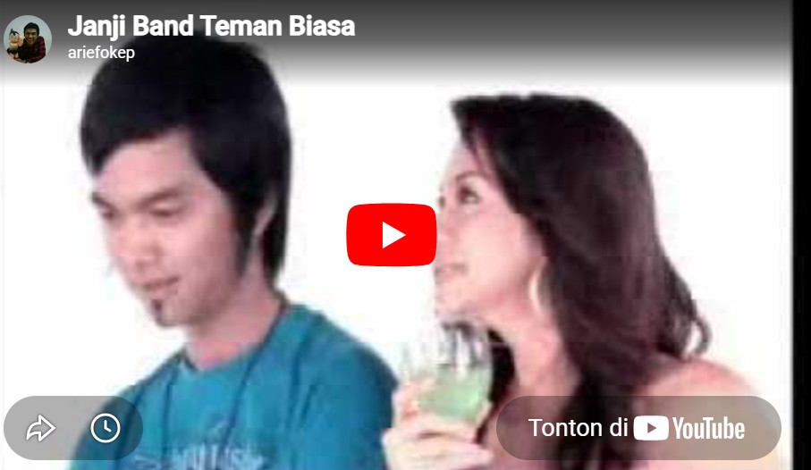 lagu teman biasa janji band