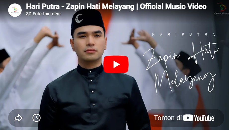 lagu zapin hati melayang hari putra.