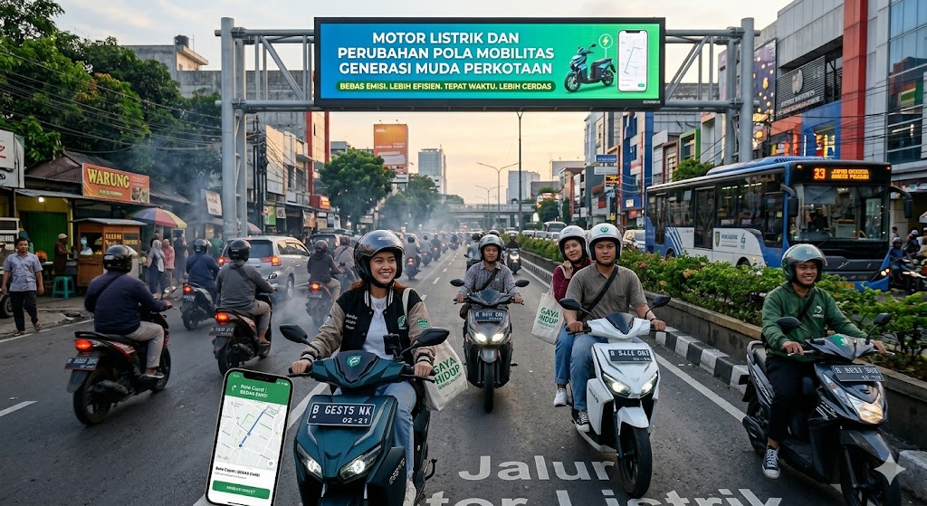motor listrik dan perubahan pola mobilitas generasi muda perkotaan motor listrik dan perubahan pola mobilitas generasi muda perkotaan