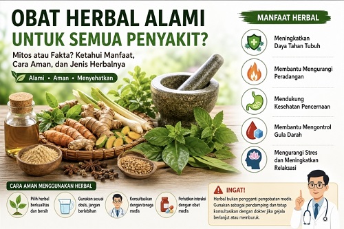 obat herbal alami untuk semua penyakit mitos atau solusi ini fakta, manfaat, dan cara aman menggunakannya