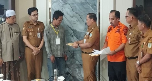 pemkot jambi salurkan bantuan rp102 juta untuk korban bencana, ini pesan wali kota maulana