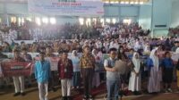 ribuan pelajar jambi serukan tolak radikalisme, tcc dan perundangan di lingkungan pendidikan