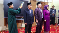 Pelantikan Tiga Pejabat Administrator