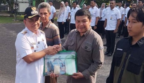 sambut idul adha 2026, pemkot jambi terjunkan puluhan petugas periksa kesehatan hewan kurban