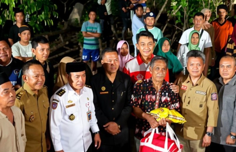 Gubernur Al Haris Tinjau Banjir di Merangin, Salurkan Bantuan dan Janjikan Perahu Gratis