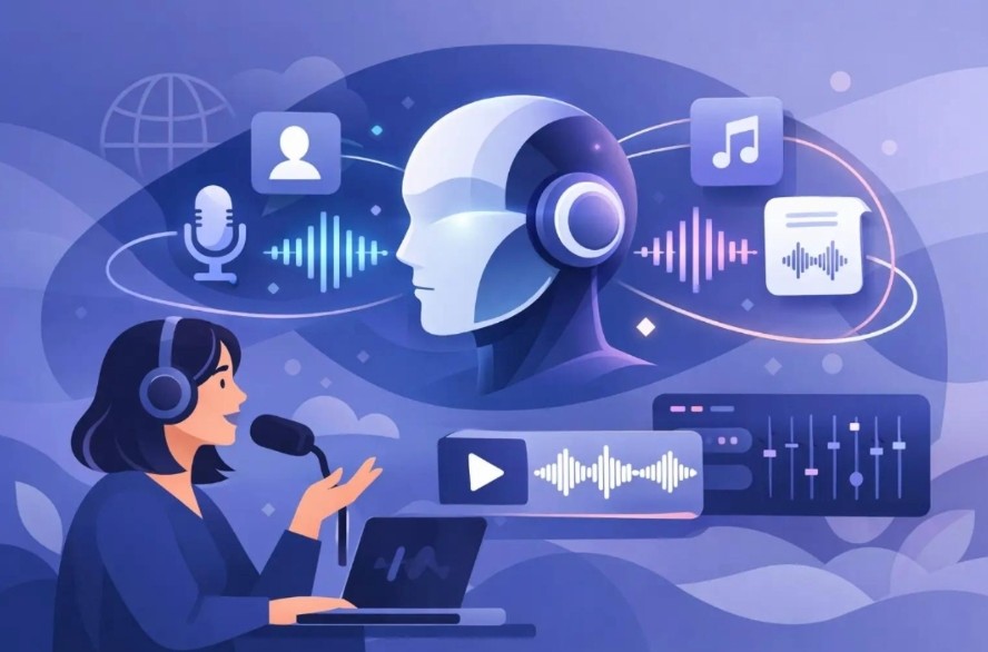 Aplikasi AI Voice Generator Terbaik 2026 yang Bikin Suara AI Makin Realistis dan Banyak Dipakai Content Creator