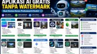 Aplikasi AI Gratis Tanpa Watermark yang Lagi Viral 2026: Edit Foto, Video, Desain hingga Konten Profesional Tanpa Bayar Mahal